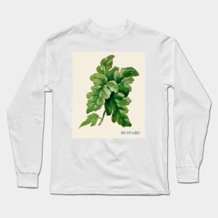 Illustration of Mustard (1915) Long Sleeve T-Shirt